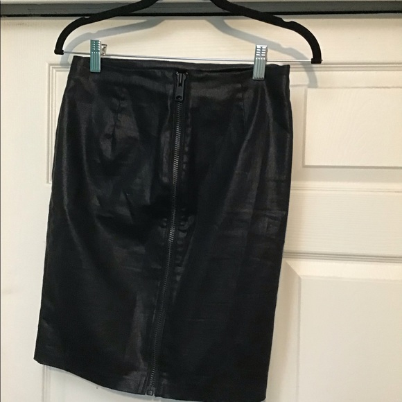 Metal Pencil Skirt* - Picture 5 of 10